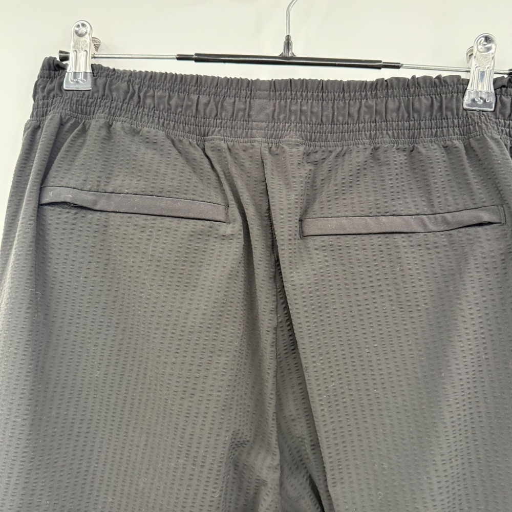 Athleta Textured Brooklyn Jogger Pants Black Womens Size 8 Athletic Casual - Picture 7 of 11